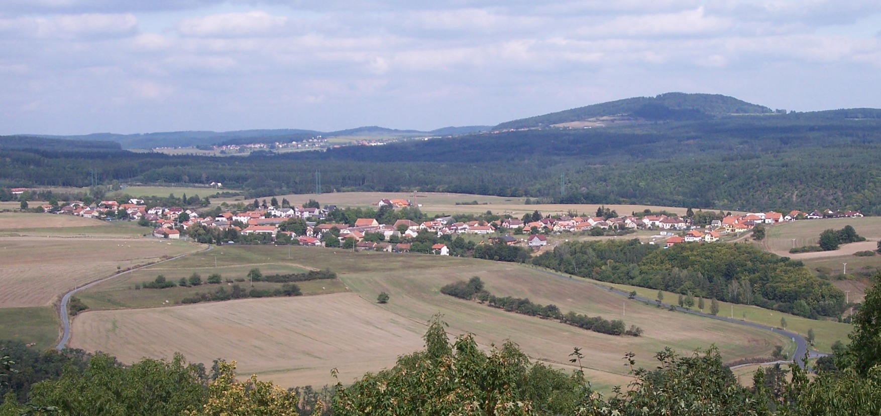 Pohled na Březovou