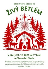 Živý betlém 2025