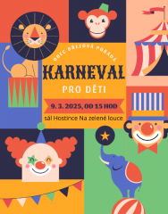Karneval pro děti - 9. 3. 2025